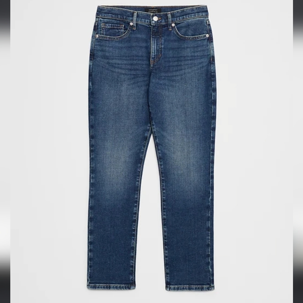 Banana Republic Factory Girlfriend Jeans In Medium Wash Size 31/12